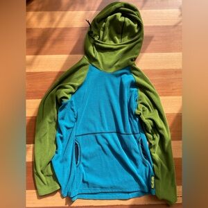 Melanzana Custom Micro Grid Fleece Hoodie Women’s Large